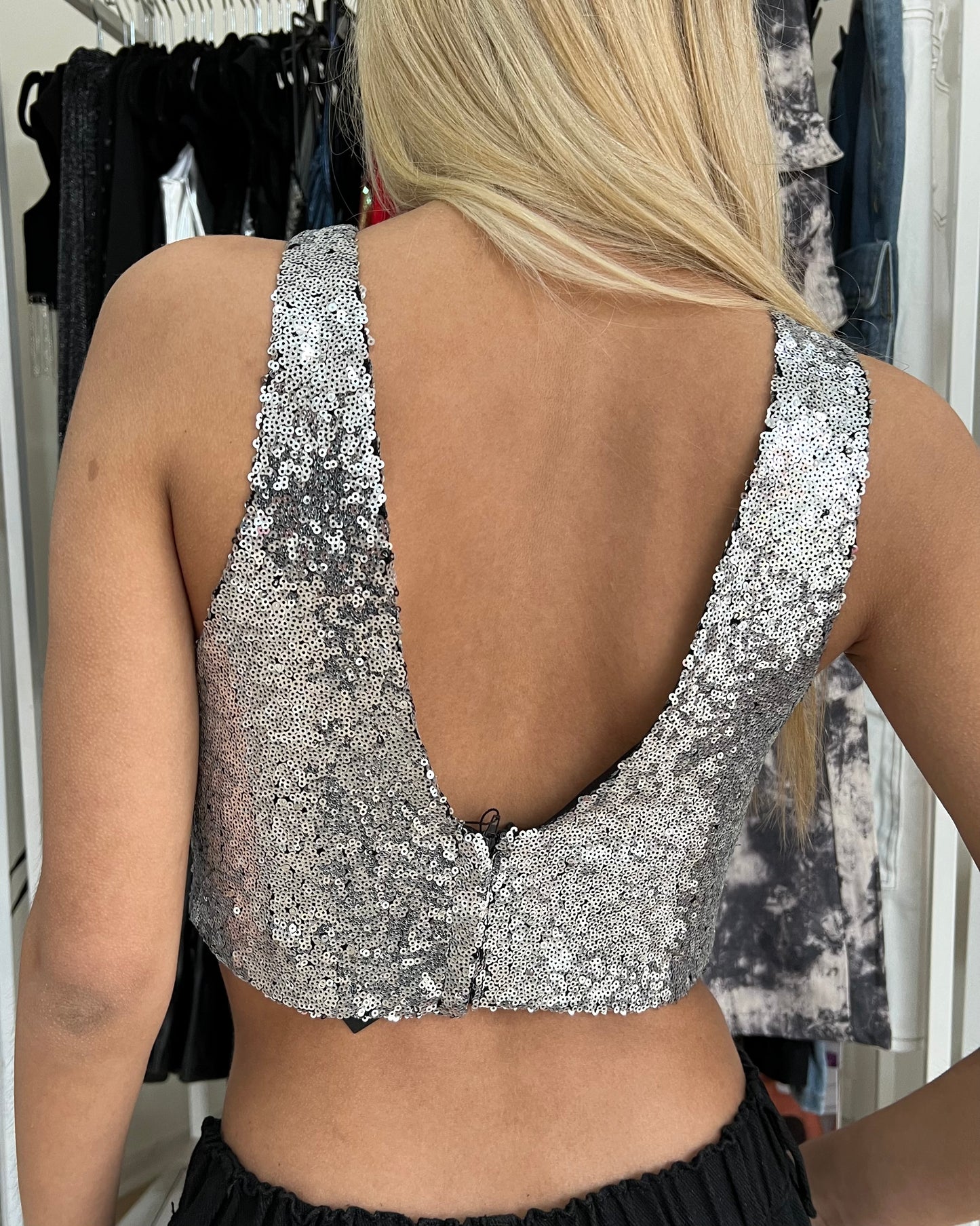 HALTER JACINTA PLATEADO