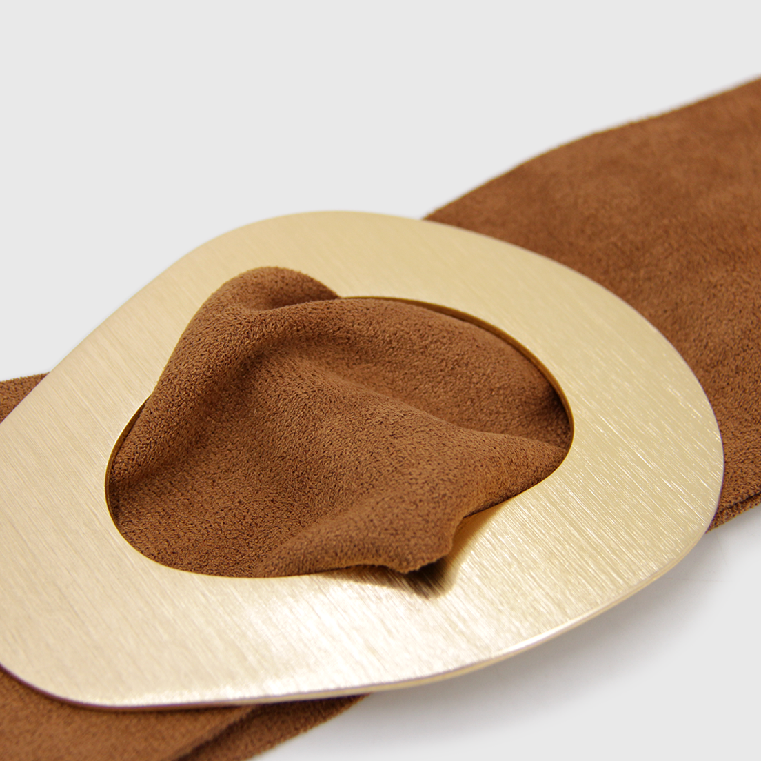 CINTURÓN GAMUZA MOCHA